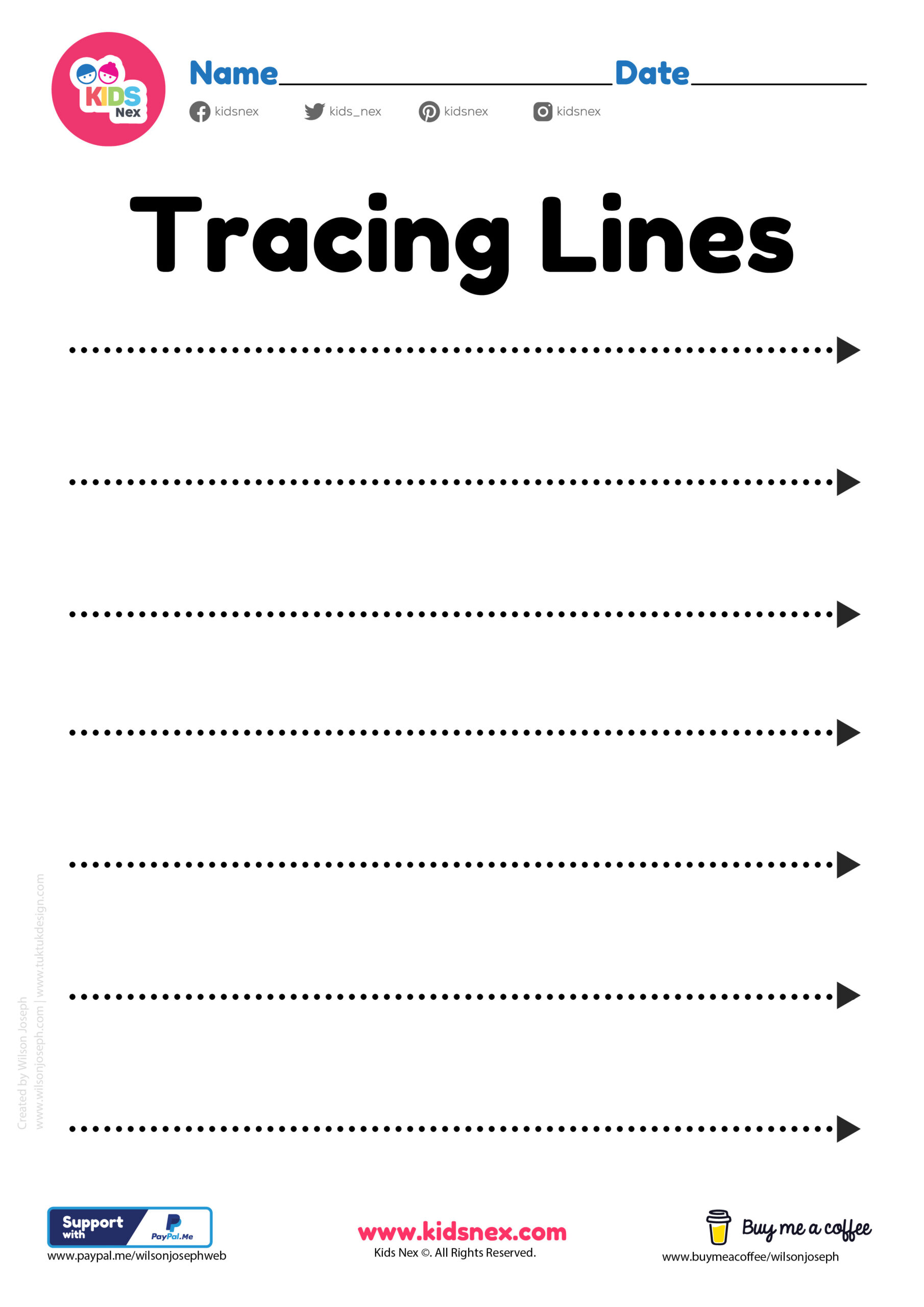 tracing-lines-free-printables