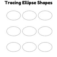 Ellipse Shape Worksheet