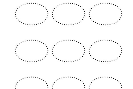 Ellipse Shape Worksheet