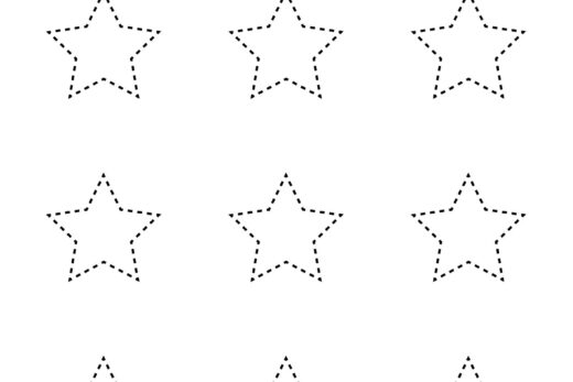 Tracing star Worksheet