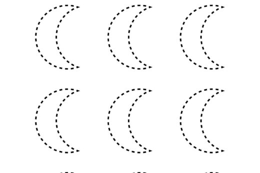 Crescent Shape Worksheet