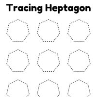 Heptagon Shape Worksheet
