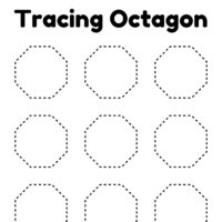 Octagon Shape Worksheet