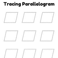 Parallelogram Shape Worksheet