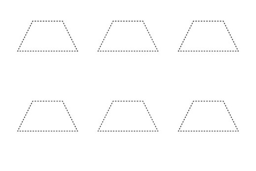 Trapezium Shape Worksheet