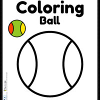 Ball Coloring Page