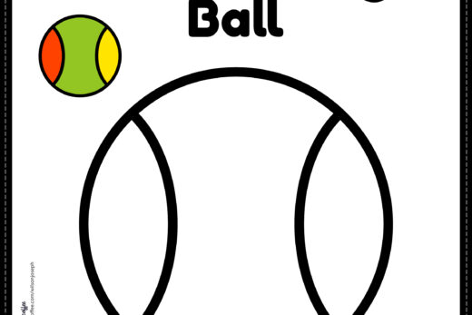 Ball Coloring Page