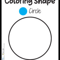 Circle Coloring Page