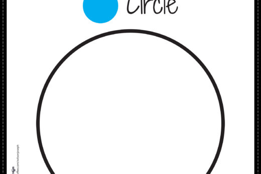 Circle Coloring Page