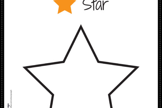 Star Coloring Page