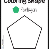 Pentagon Coloring Page