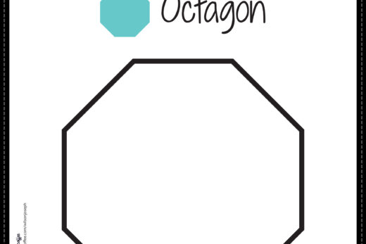 Octagon Coloring Page