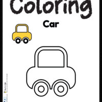 Car Coloring Page
