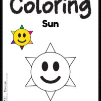 Sun Coloring Page