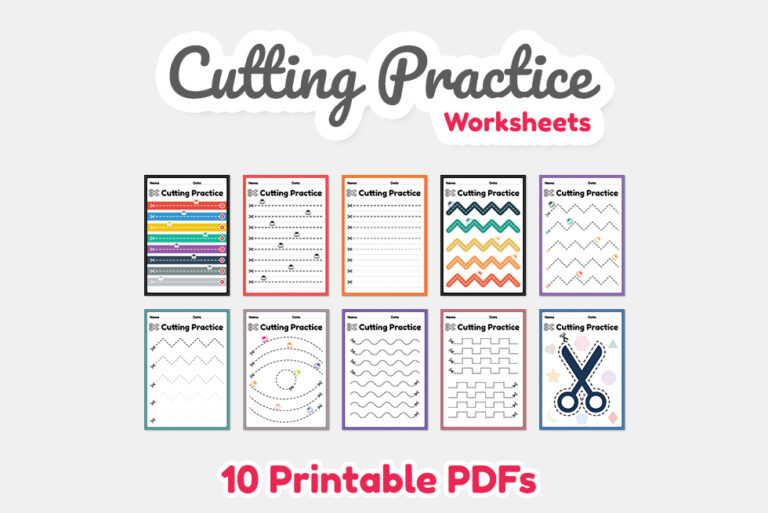 Left Slanting Line Worksheet for Kindergarten - Free Printable