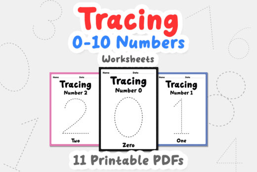 tracing number, tracing number 1-10, tracing, number, worksheets,